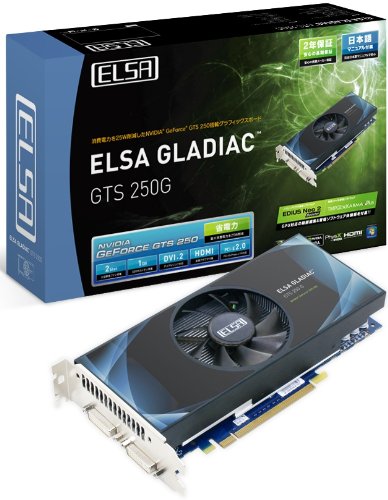 Amazon | ELSA GLADIAC グラフィックボード GTS250 チップセット