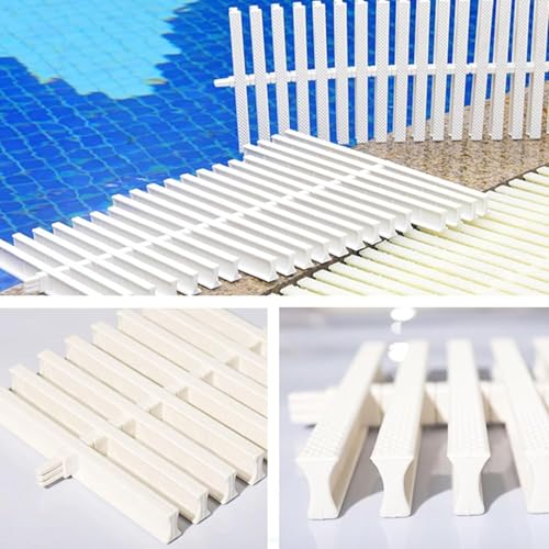 Grille de débordement de piscine bouchée ? Solution drainage ABS 30cm protection gouttière