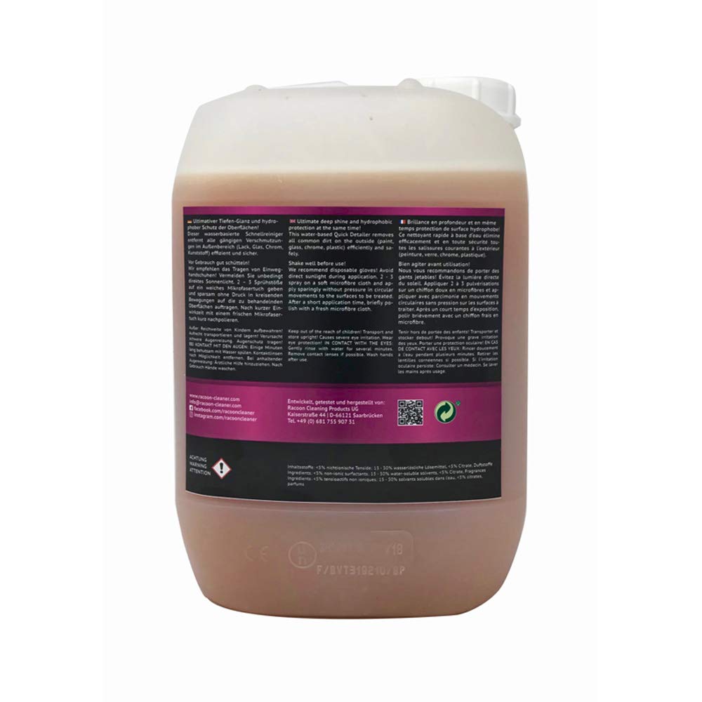Racoon ULT-SHI-5L01 Ultimate Shine Quick Detailer-5000 ml