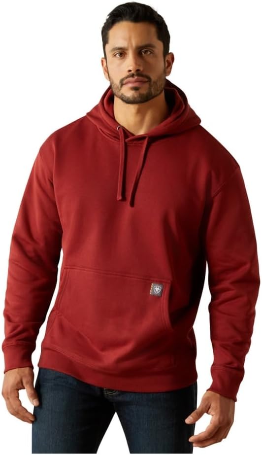 ARIAT mens Rebar Workman Brickyard Hoodie