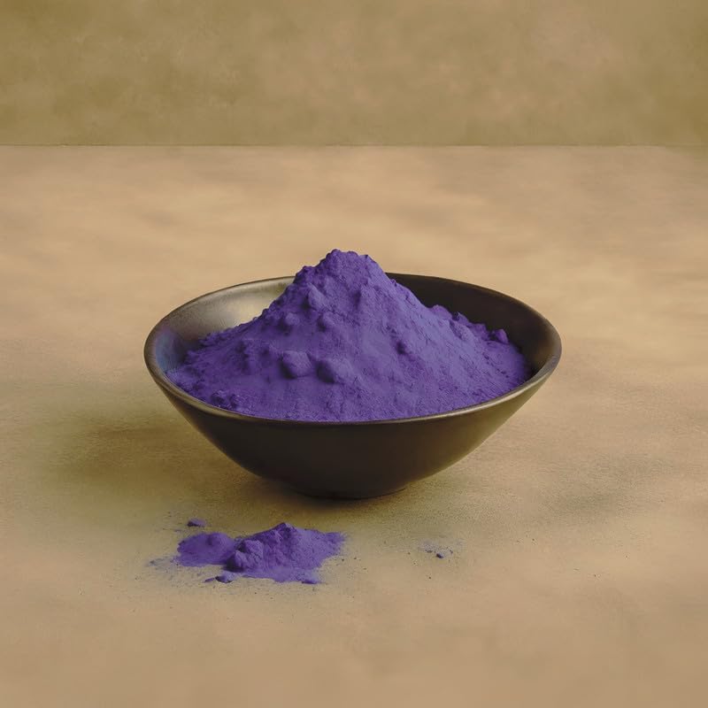 Image of Herbal and Organic Holi Colors | Eco Friendly | Purple Color 200gm | Natural and Skin-Friendly Gulal | Handmade and Non-Toxic | Holi Ke Rang | Holi Celebration | Stain Free