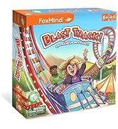 FoxMind Games: Blast Track – Roller Coaster Strategy Board Games for Kids Ages 8+, Think Ahead to...