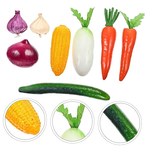 Buying Guide ABOOFAN 8pcs Simulated Vegetables Artificial Lifelike