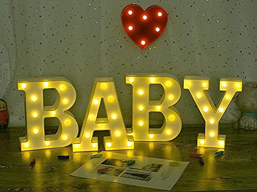 Image of Marquee B Alphabet Shaped LED Light Lamp for Decoration Decore Walls Hanging Birthday Party Wedding (B)