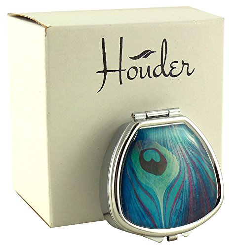 Houder Designer Pill Box - Decorative Pill Case with Gift Box - Carry