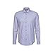 Produktbild Seidensticker Herren Shaped Fit Langarm Hemd, Blau, 44 EU