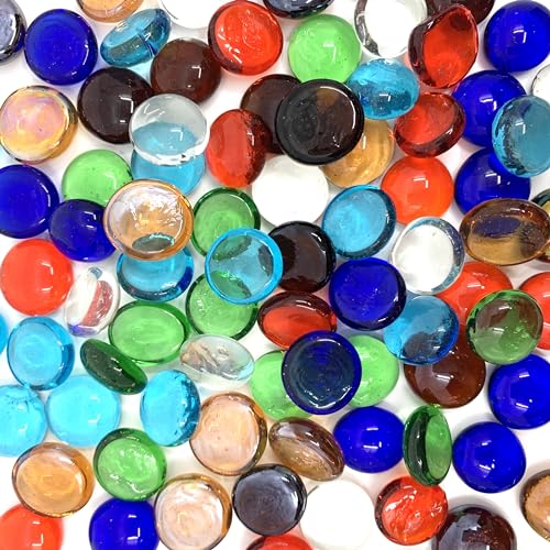 CYS EXCEL Assorted Mix Colors Glass Gemstone Beads Vase...