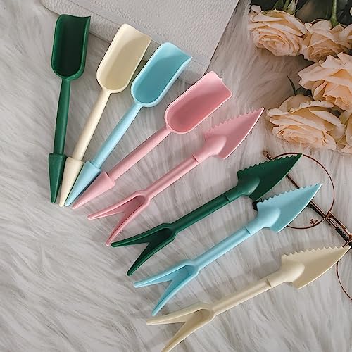 Set de 8 palas plásticas multiusos para jardín miniatura 5