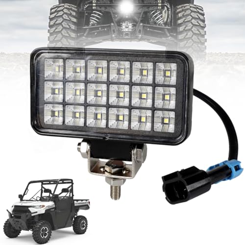 Eschindler Backup Lights Compatible with Polaris Ranger 1000 XP 2018-2025 36W Waterproof Reverse Light Kit for Ranger 1000 Crew