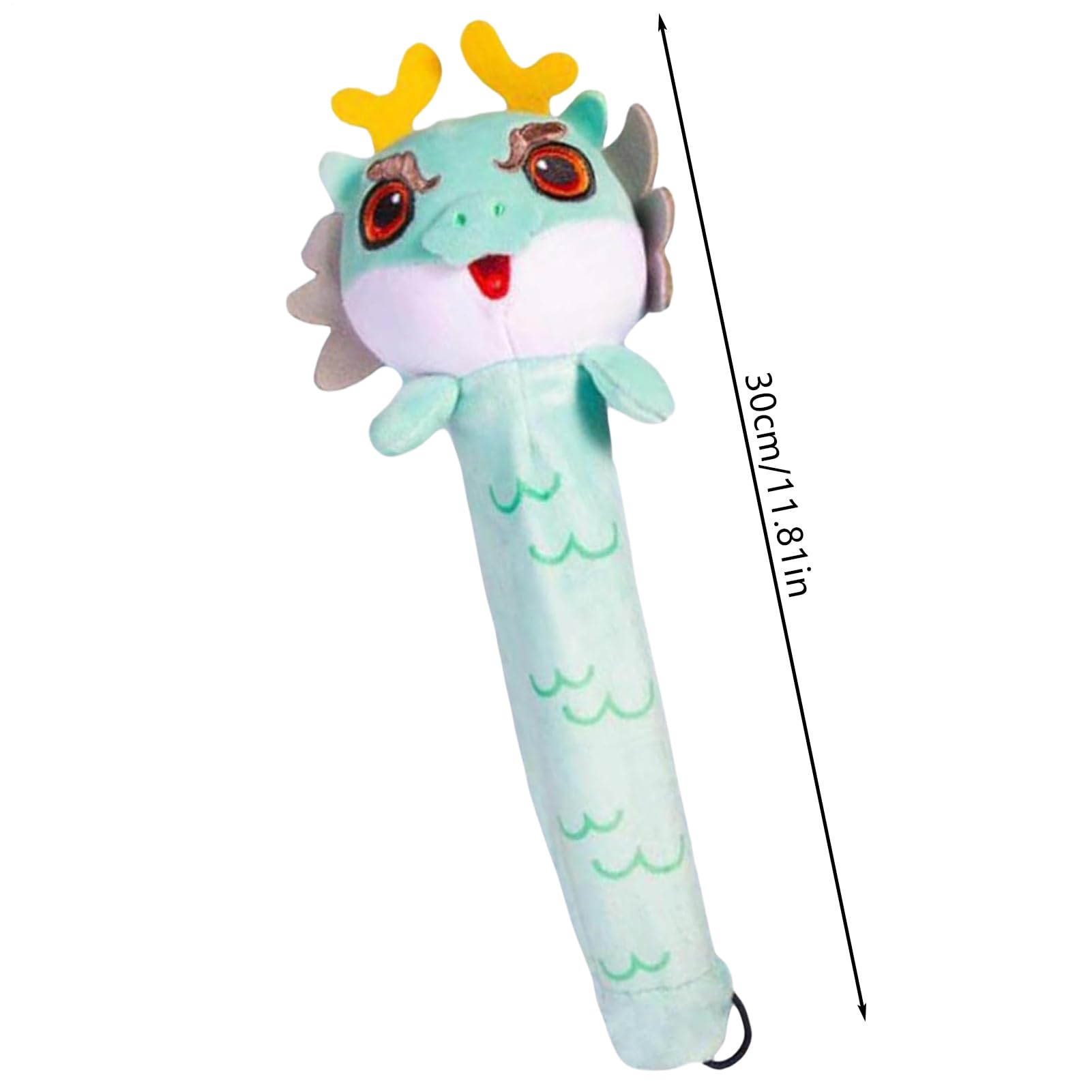 Manchon De Poignée De Raquette De Badminton – Housse De Poignée De Dessin Animé Dragon, Forme De Adorable, Protection Antidérapante Tricotée, Accessoire En Flanelle Robuste | Pratique Du Tennis