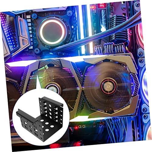 Kit de soporte para disco duro jojofuny de aluminio negro miniatura 4