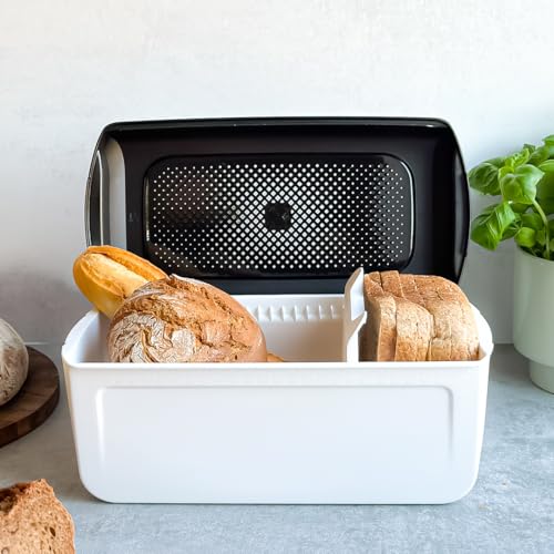 Foto von Mediashop BreadSmart - Das Original aus dem TV - Brotkasten inkl. praktischem Box-Trenner - Backwaren bleiben länger frisch - weniger Abfälle