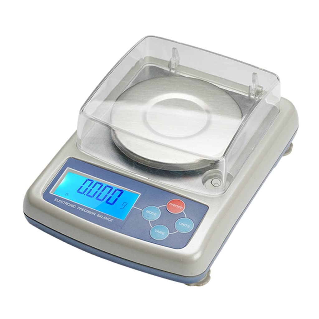 Portable High Precision Digital Scale with Windshield Analytical Balance Lab Scale Jewelry Kitchen Scale Calibration Weight