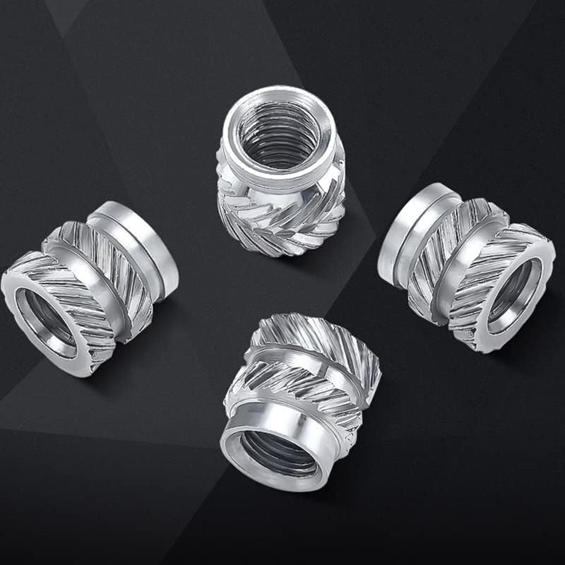 Dadi Zigrinati M3 In Acciaio Inox 304 – 30 Pezzi Per Stampanti 3D E Fai-da-te