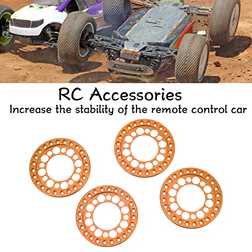 4Pcs 1.9in Anelli Esterni Ruota Cerchio, Lega di