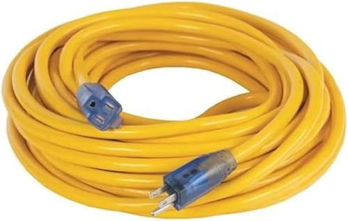 Miniatura 9 de DEWALT Cable de extensión iluminado SJTW de 50 pies 103  resistente al aire libre, impermeable, resistente a la intemperie, resistente al calor y a