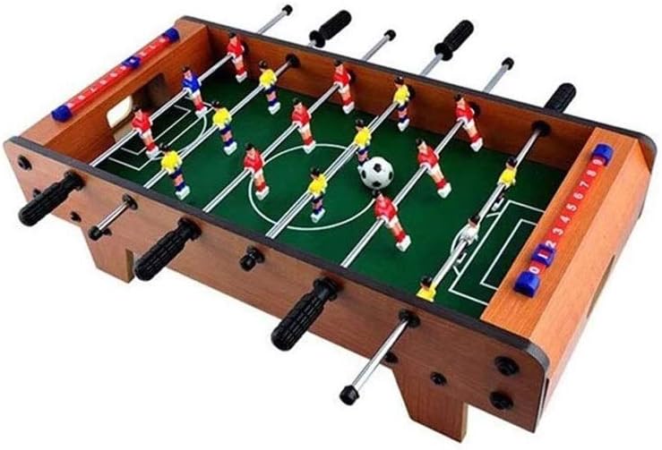 AJH Mesa de futbolín, Juego de Mesa de fútbol de Madera, futbolín de competición para niños, Adultos, futbolín para Sala de Juegos, arcadas
