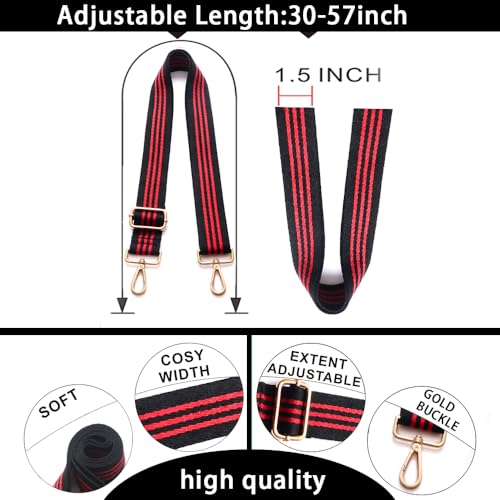 Image of Purse Straps Replacement Wide Crossbody Shoulder Strap for Bags Purse Extender Accessories Guitar Straps