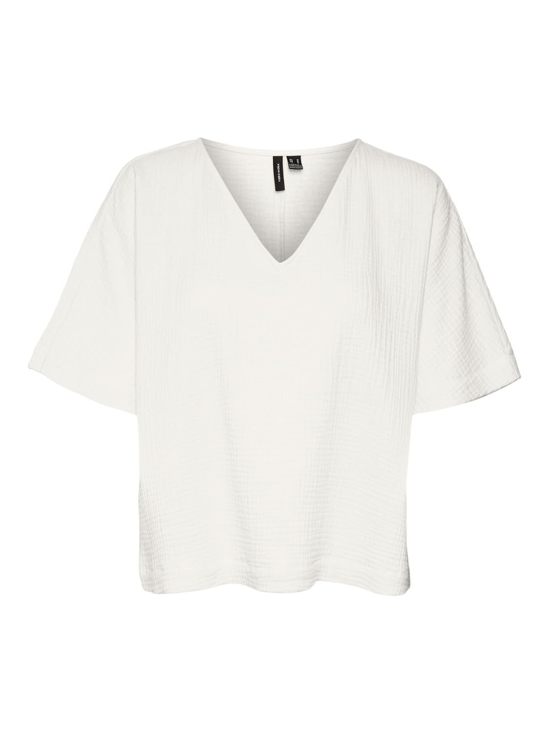 VERO MODA Female Blouse VMNATALI SS TOP NOOS, Snow White, S
