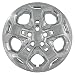 Hubcaps for Ford Fusion (Pack of 4) Wheel Covers - 17 inch, Snap On, Chrome