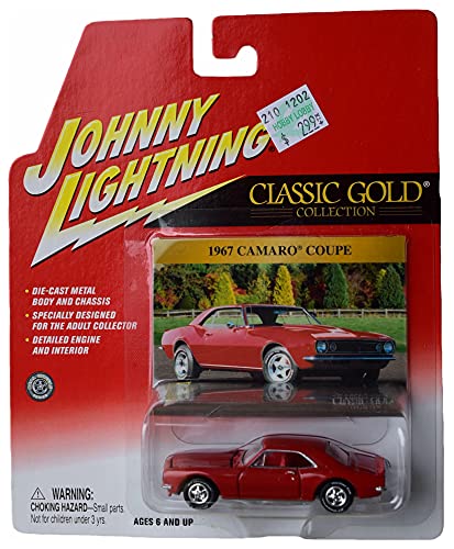 Johnny Lightning 1967 Camaro Coupe, Classic Gold [Gold]