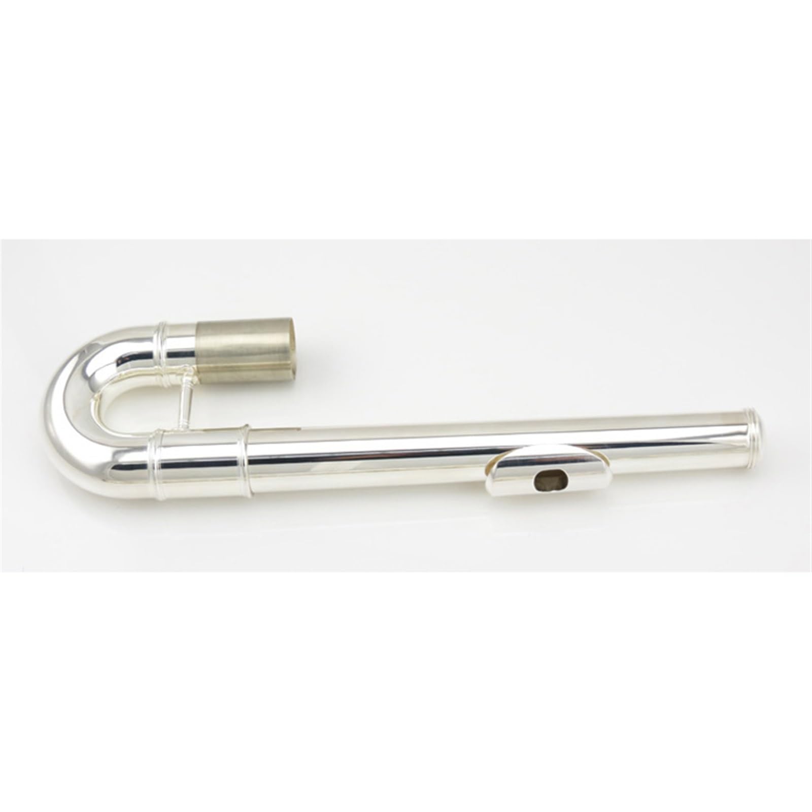 Flauto Traverso 14 Flauto Basso Con Foro Chiuso In Linea Assistito Da Potenza Con Chiave In Do Corpo In Rame Bianco Strumento Basso Da Ensemble