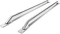 AutoDynasty Stainless Steel Chrome Truck Bed Rails for 2007-2013 Silverado Sierra 6.5ft Bed - No Drill Install