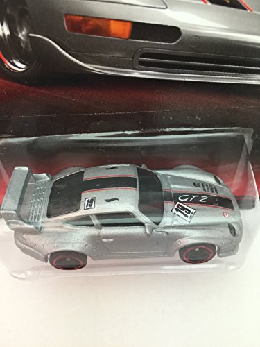 Hot Wheels Porsche 993 GT2 Serie Plata 1:64 miniatura 3