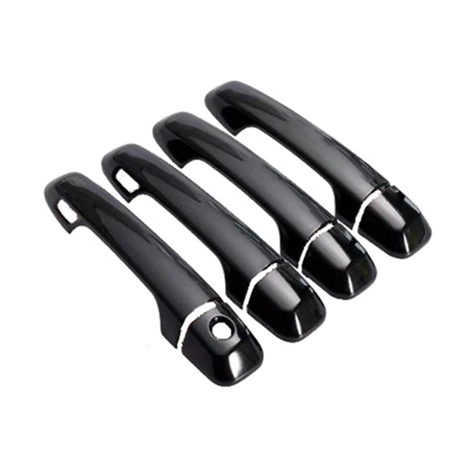 Poignée de porte extérieure Land Cruiser Prado 150 J150 noir autocollant garniture 2010-2019