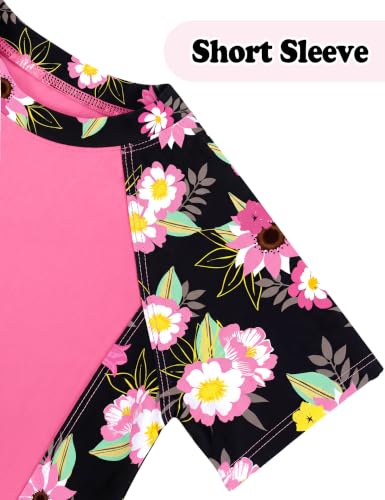 Image of Girls Swimsuit One Piece Bathing Suit Sleeveless Swimwear Matching Skirts for Toddler Kids Swim Surfing