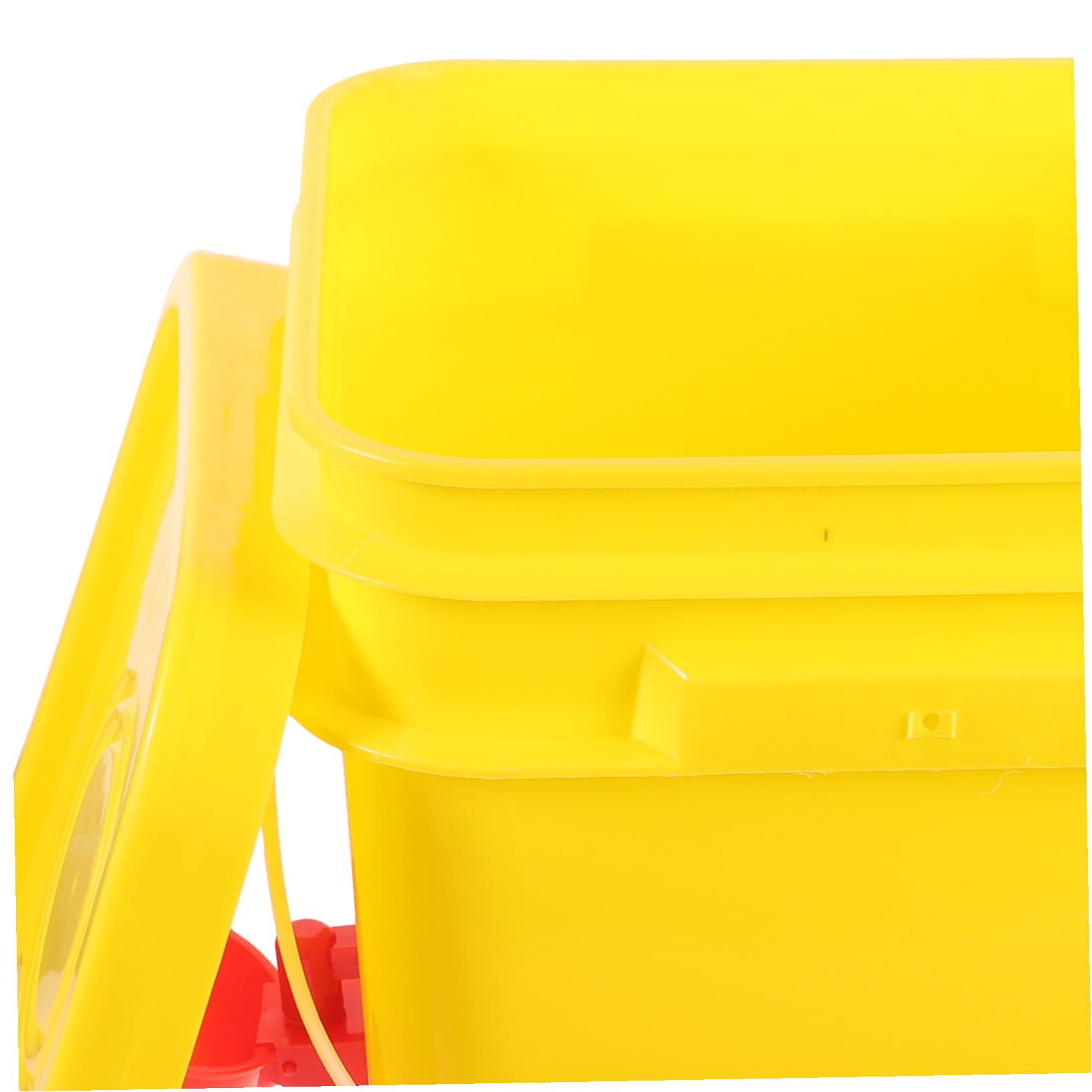 SHINEOFI Mangiatoia Pollame Automatica in PE Resistente con Ciotole per Pulcini e Anatroccoli Facile da Installare e Pulire per Alimentazione Sicura e Pratica
