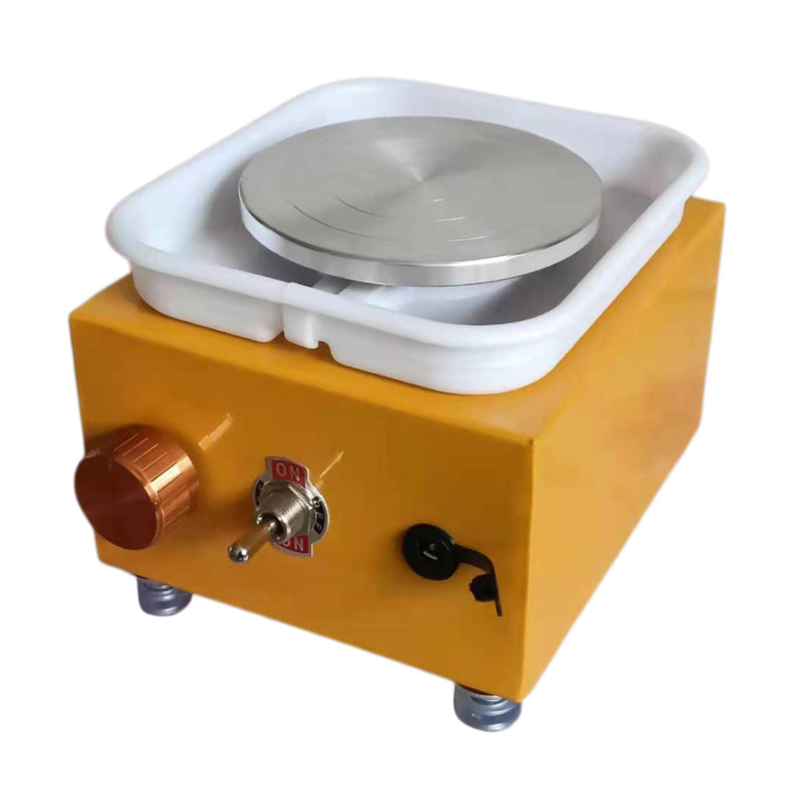 Pottery Wheel Machine Electric Ceramic Clay Work for School Teaching Yellow-image-47