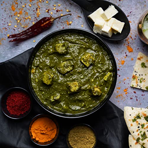 Ashoka Ready To Eat Indian Meals Since 1930, 100% Vegetarian Palak Paneer, All-Natural Traditionally Cooked Indian Food, Plant-Based, Gluten-Free And With No Preservatives, 10 Ounce (Pack Of 5) #TOP7
