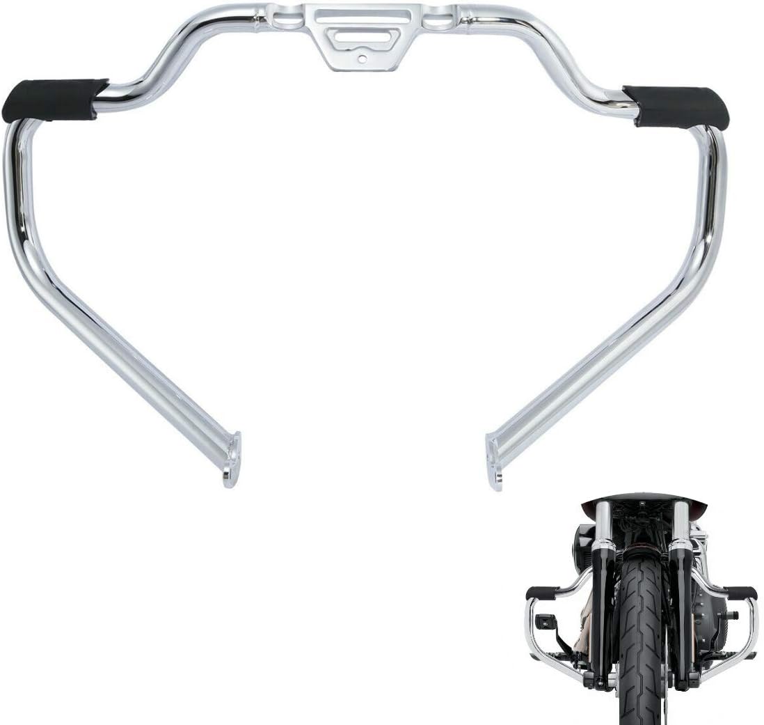 HARLEY DAVIDSON CHROME MUSTACHE ENGINE GUARD HIGHWAY BAR