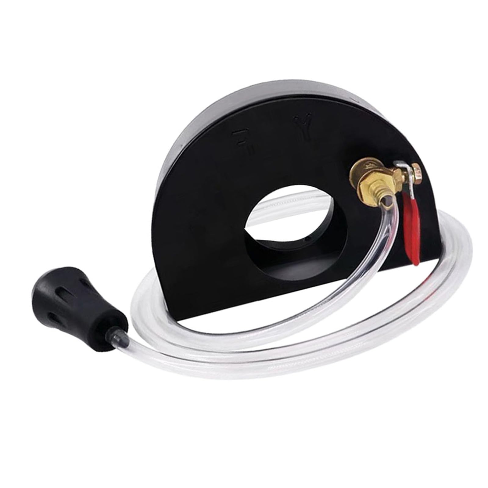 Protector para amoladora angular ajustable con salida de agua 1
