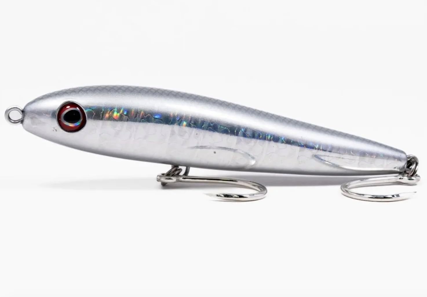 Dark Matter Feeder Minnow Spooks Fishing Lures Saltwater - 4 1/2" Inch Dual Mode Spook Lure, 3/4 oz Topwater Spook Fish Lures with BBK Hooks, Saltwater Lure - Fishing Bait