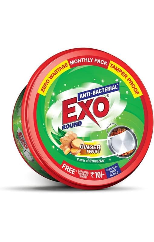 Exo Antibacterial Dishwashing Bar 250g. [ Pack of 3 ] + 20 Green Scrub. (B0DBHTKWNN) Amazon Price History, Amazon Price Tracker