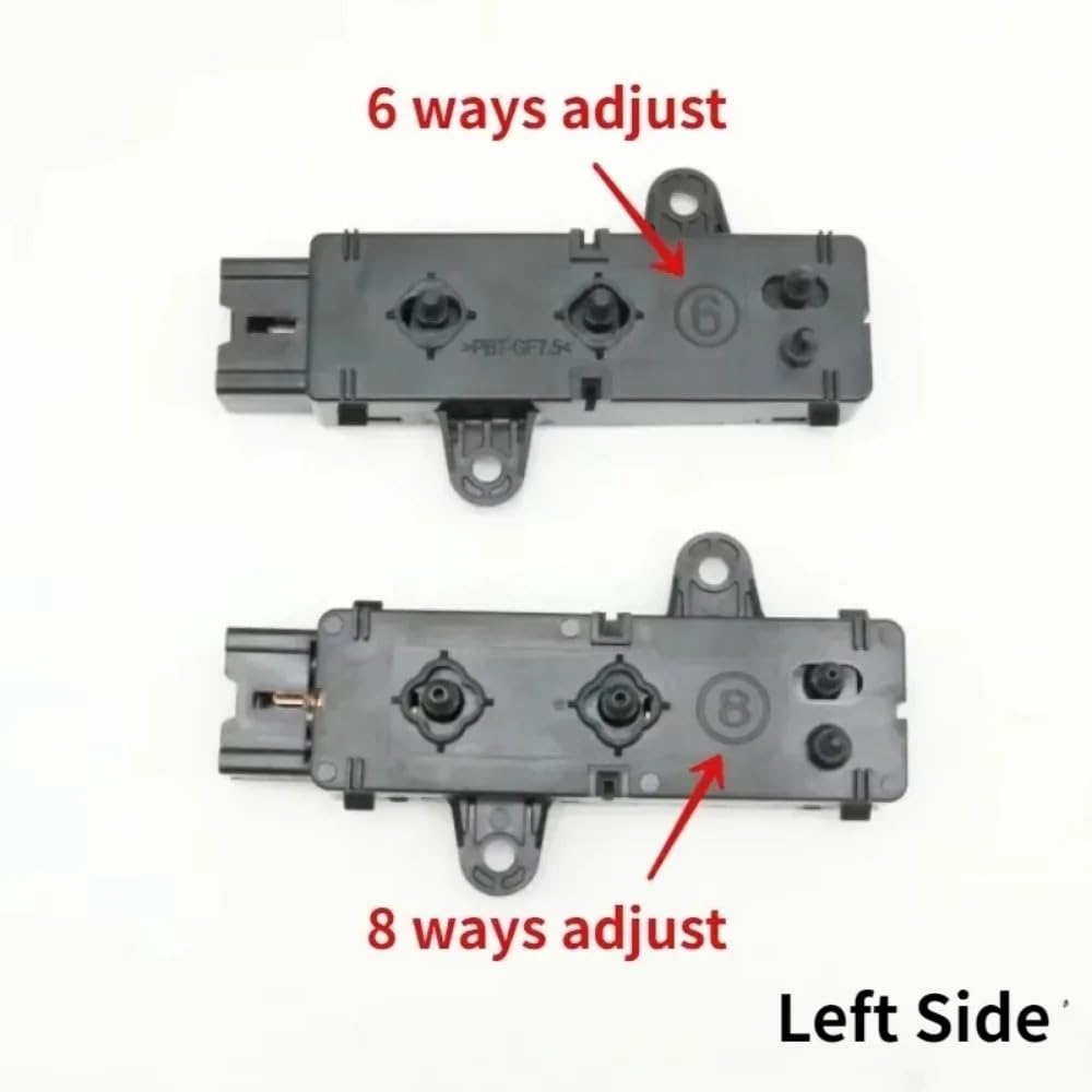 Pulsante Angolo Sedile Modulo Regolazione Sedile Per Nissan X-trail T32 2015-2021 | Manopola di controllo elettrica del sedile anteriore Pulsante di regolazione dello schienale Interruttore del coperchio