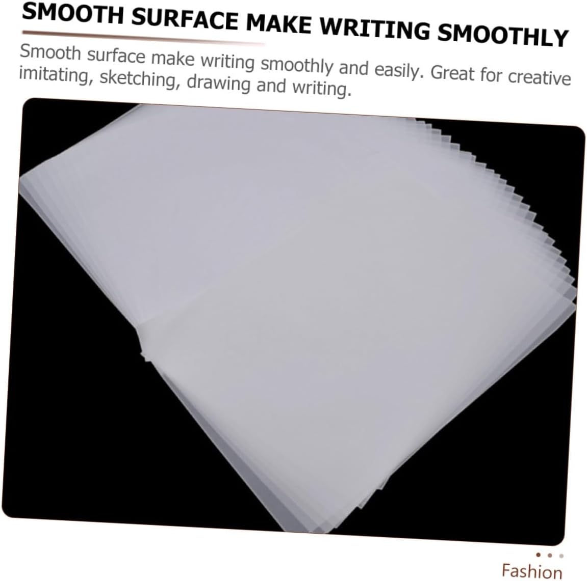 AUTSUPPL Translucent Tracing Paper 16k Handwriting Practice Copying Paper for Calligraphy Drawing 5pcs 500 Sheets Suitable for Artists and Students