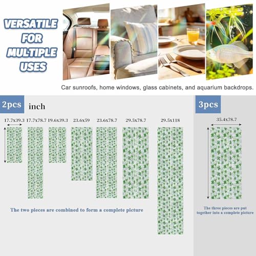 Película Decorativa Para Ventana SODIKA 17.7"x78.7" 2 pcs miniatura 5