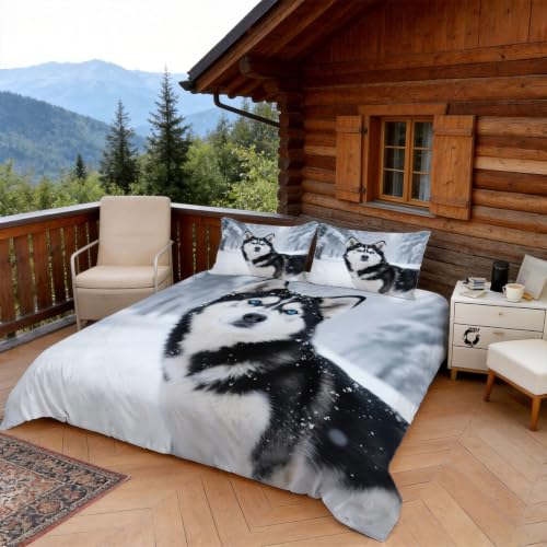 Housse de couette 140x200 microfibre premium et ses deux taies - 3