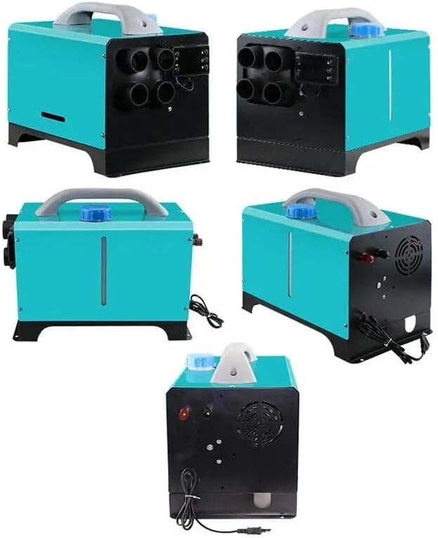 versatile 12v/24v/220v diesel air parking heater – 5-8kw low noise with lcd and remote control