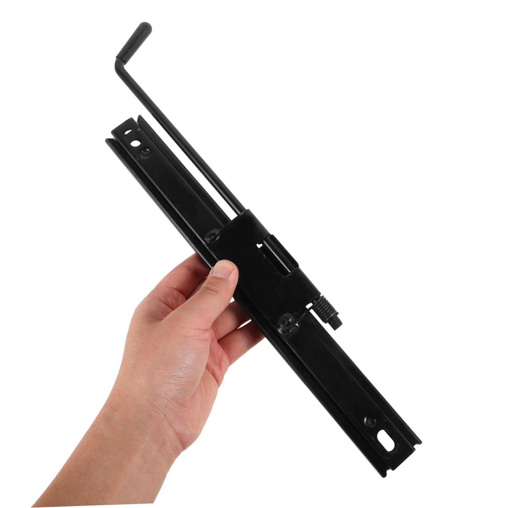 iplusmile Sedile Posizione Scorrevole Binario Regolatore Ferro in Auto Nero Regolabile Migliora Comfort per Guida per Veicoli