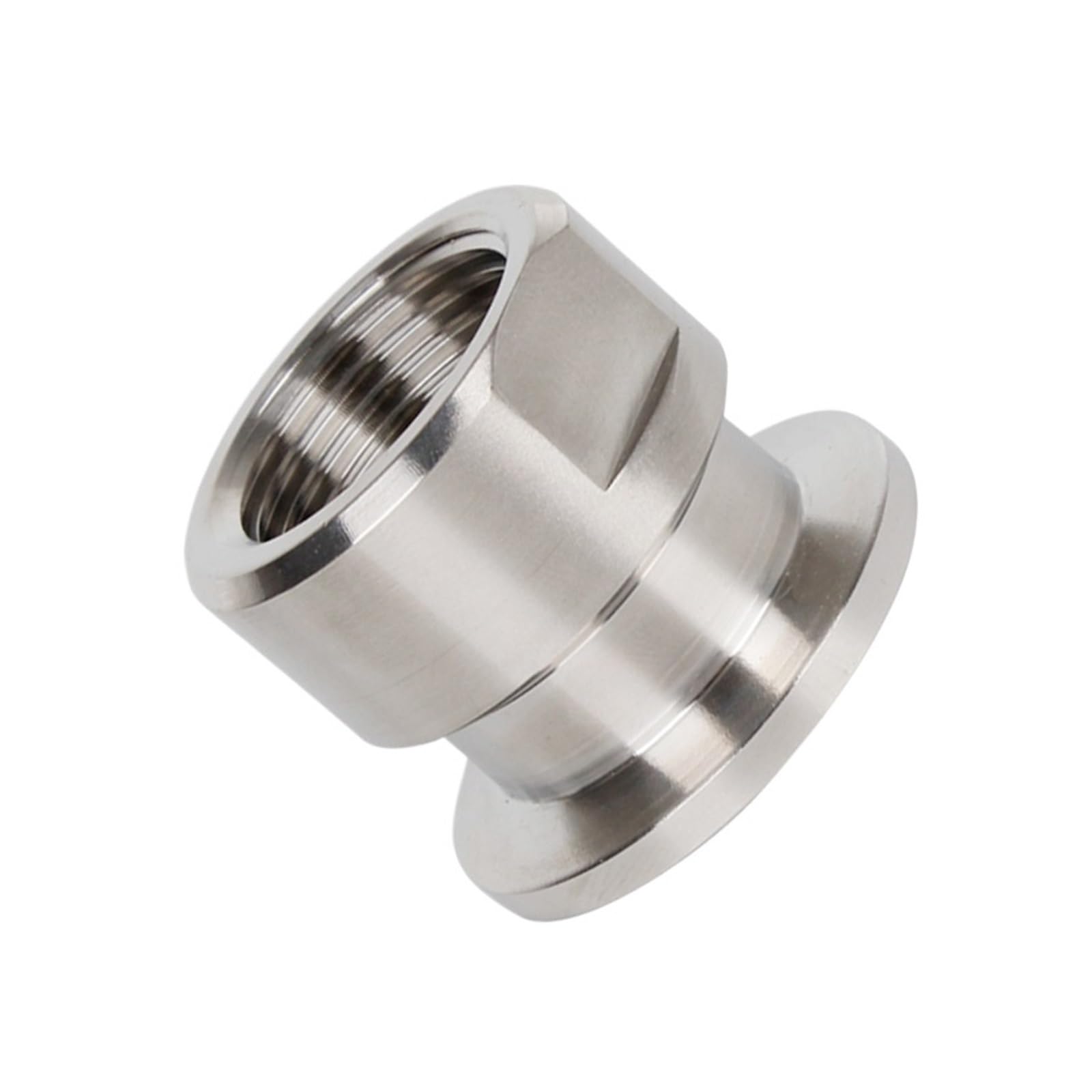 AARTERZZA 1/2" NPT Female Thread to KF16 SUS304 Stainless Steel KF Vacuum Pipe Fitting