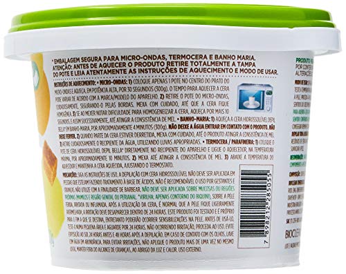 Cera Hidrossolúvel Maracujá, Depil Bella, 300 g