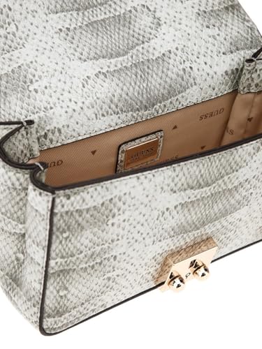Image of Guess Women's Silver Textured Sling Bag| Ladies Purse Handbags | Gift For Ladies