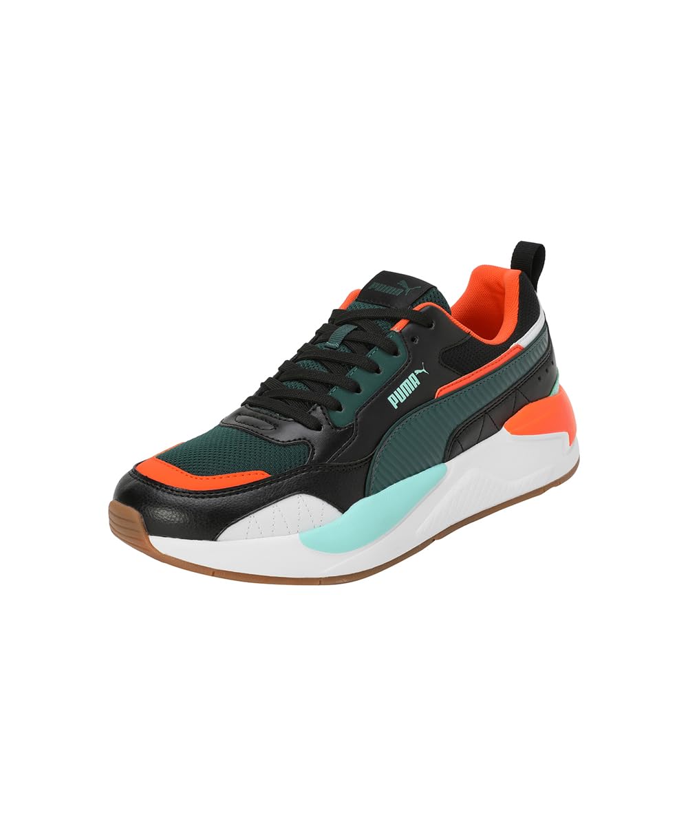 Puma Unisex-Adult X-Ray 2 Square Black-Dark Myrtle-Flame Flicker Sneaker - 9 UK (37310890) (B0D6VTFGWJ) Amazon Price History, Amazon Price Tracker