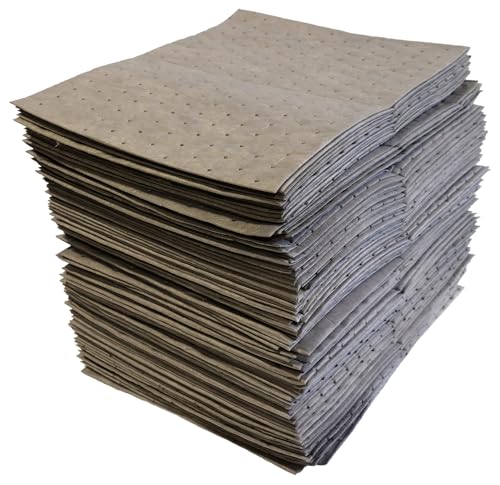 Image of Oil-Dri L91003 15 inch W x 19 inch L Universal Light Weight Perforated Pad, 200 Mats /Box