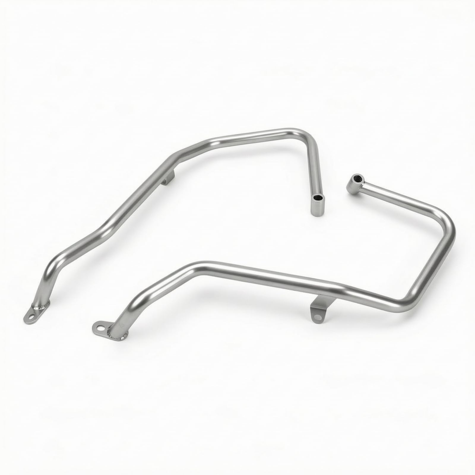 Qianly Parare Struttura a Tubi Protezione Parare Resistente Agli Urti Paracalore per ciclisti, Array, Argento