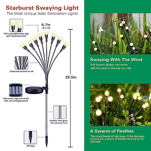 Firefly-Solar-Garden-Lights-Outdoor-4-Pack-Solar-Firefly-Lights-Waterproof-Lights-8LED-Vibrant-Firefly-Starburst-Swaying-LightsSolar-Powered-Firefly-Lights-Applicable-to-Decoration-Planter-Outdoor